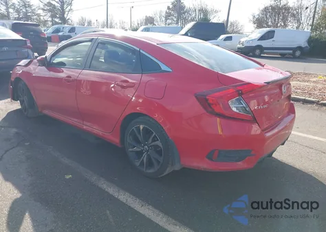 2020 Honda Civic Sport z USA, uszkodzony, nr VIN 2HGFC2F82LH585983